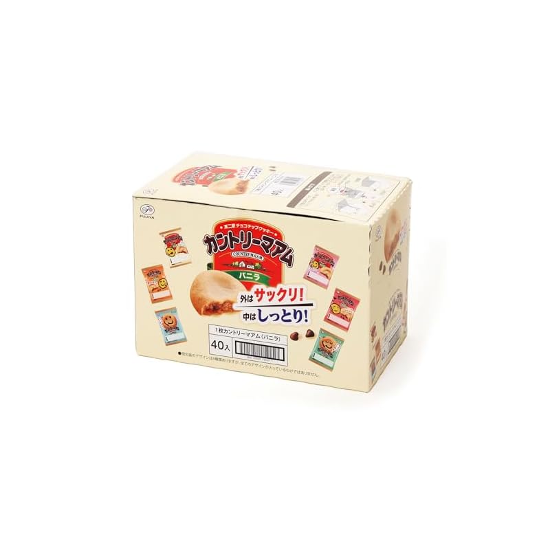 Fujiya Country Ma'am (Vanilla) 1 cookie x 40 packs