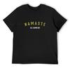 Namaste All Damn Day, Yoga Namaste, Yoga Gifts Yoga Clothing T-Shirt Basketball Graphic Tees Blouse Anime T Shirts Mens T Shirt