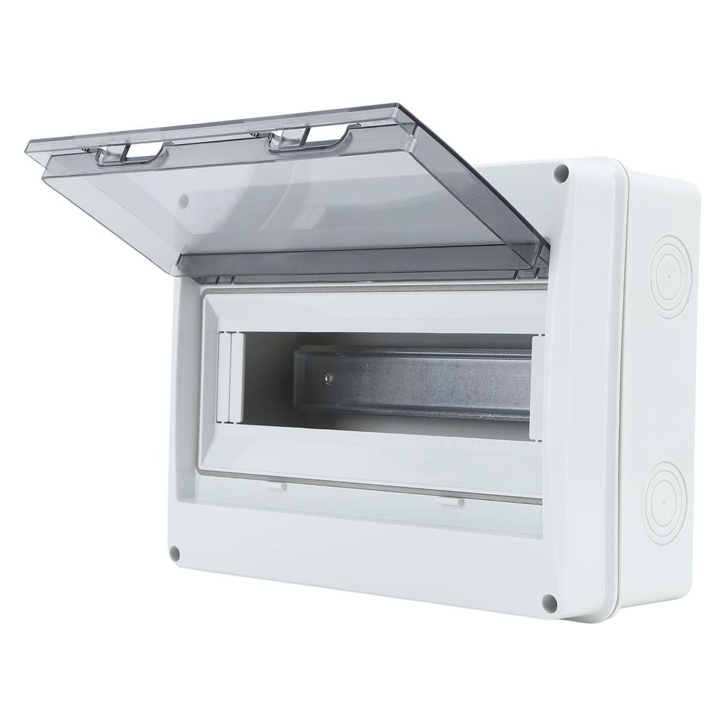 Automatinio jungiklio dėžė, montuojama ant paviršiaus, vandeniui atspari, 12 vietų, buitinė, lauko, paskirstymo jungiamoji dėžė