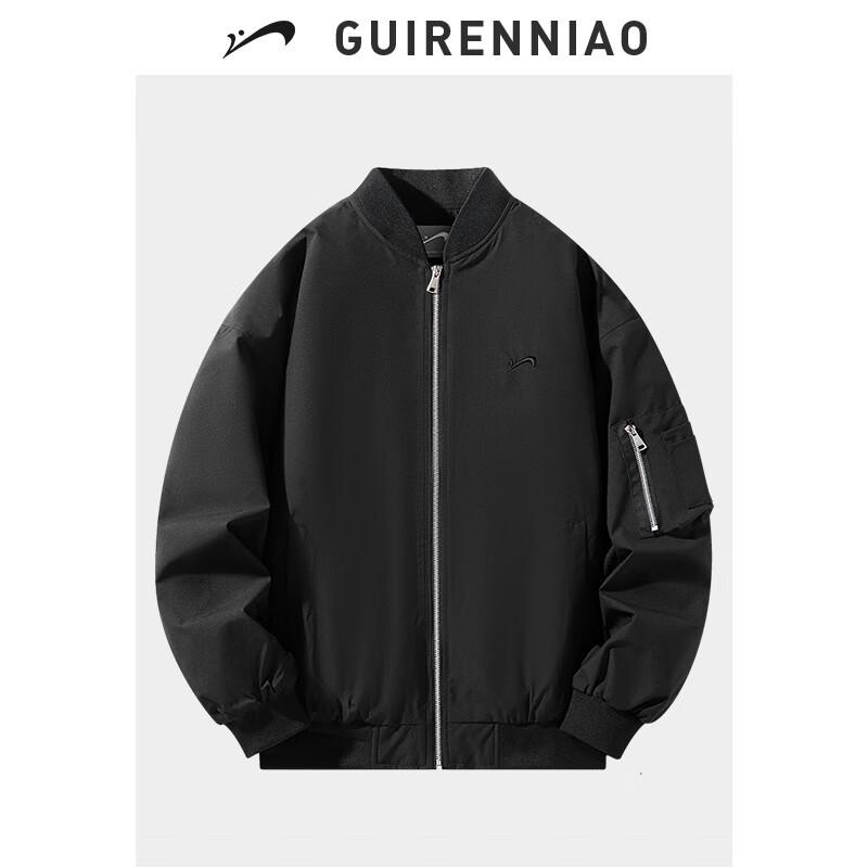 Noble Bird Unisex Retro Bomber Jacket