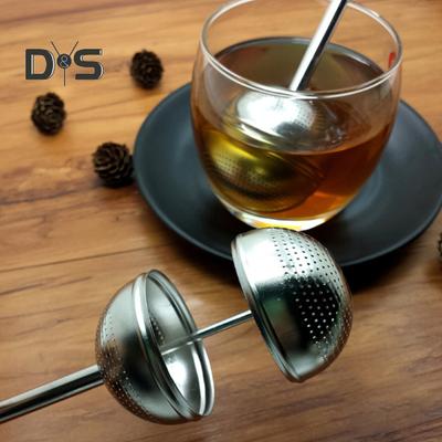 Telescopic Tea Ball Infuser Coffee Filter Stainless Steel Enhanced Aroma Clean Brew Ideal for Loose Leaf Tea Coffee