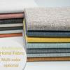 Dicker bunter Baumwollleinenstoff pro Meter für Sofa Tischdecke Kissenbezüge Taschen DIY Nähen Polsterstoff Weich Beige Blau