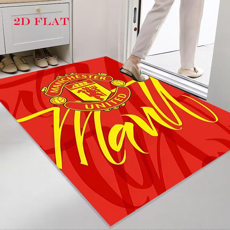 Man Utd Carpet Rug for Living Room Bedroom Home Sofa Decoration,Kids Play Nonslip Floor Mat