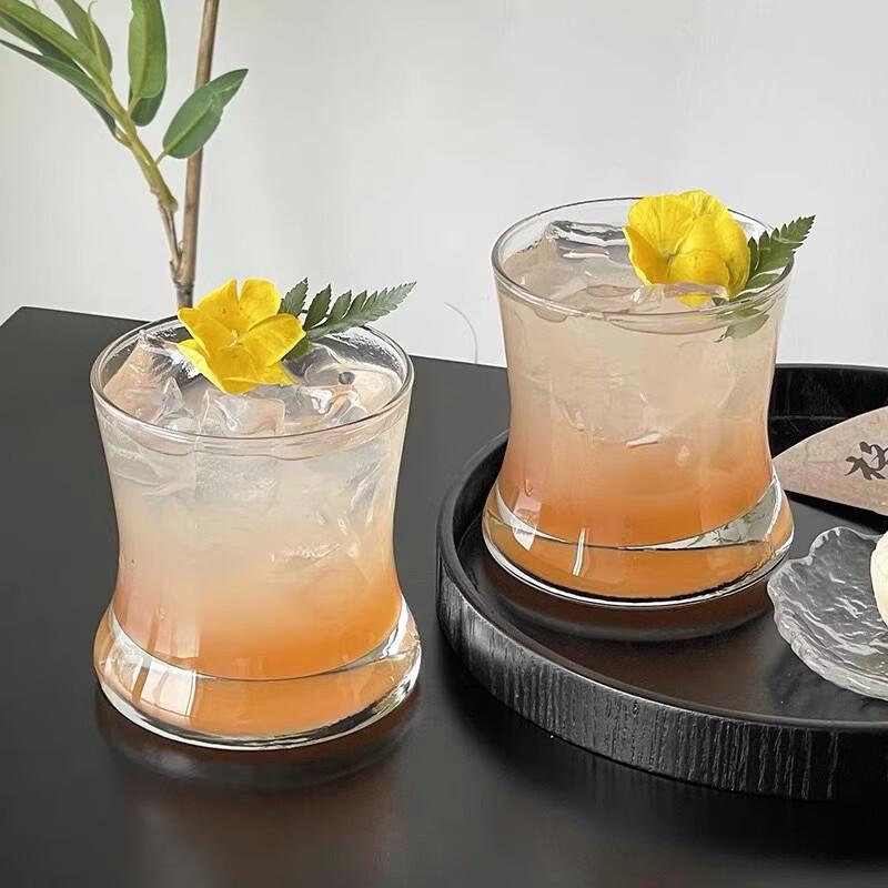 De'Ou Starlight Thick-Bottomed Tapered Glass Cup Set