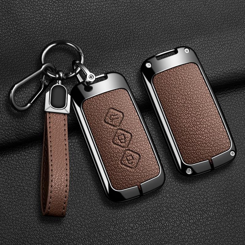 Car Zinc Alloy Remote Key Case For Chevrolet AveoTrax Groove Captiva 2024 Wuling Hongguang S Baojun 510 730 360 560 RS-5 530 630
