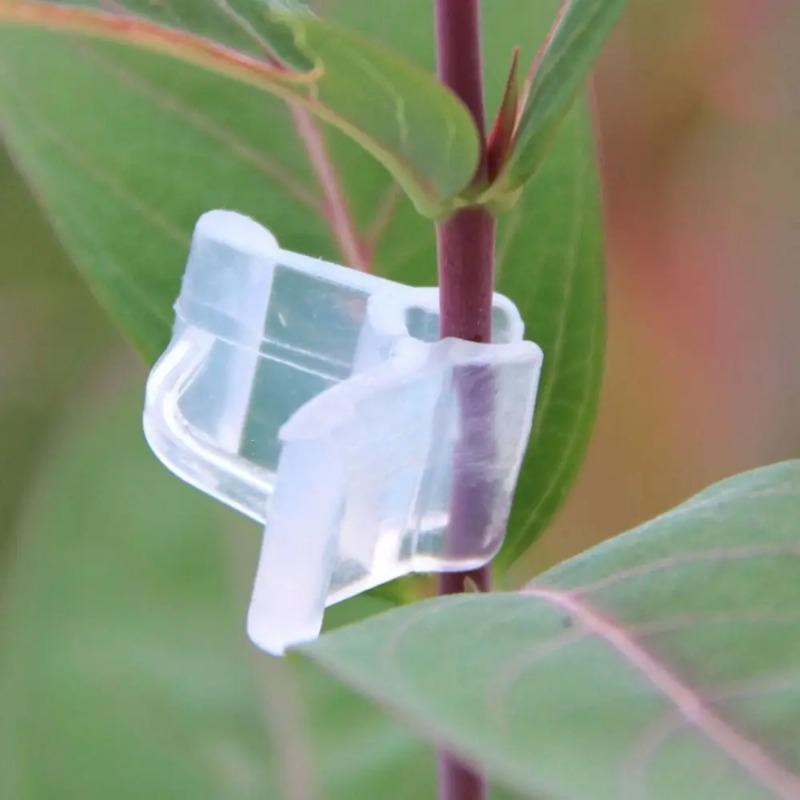 5/25/30/50/100KS Plastové Klipy pro Očkování Sazenic Rajčatové Klipy Zahradnické Doplňky Klipy na Podepírání Rostlin Stojany na Rostliny Očkovací Nástroje
