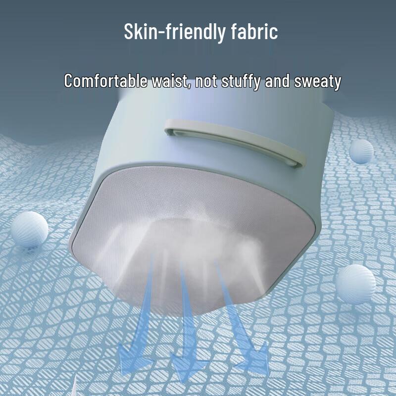 HEZHENG Upgraded Dual-Head Hammering Waist Massager CN plug (adapter included)