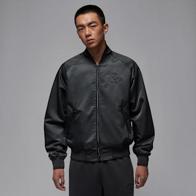 Jordan Jackets Men s Coal Black Stand Collar Moderate Other S