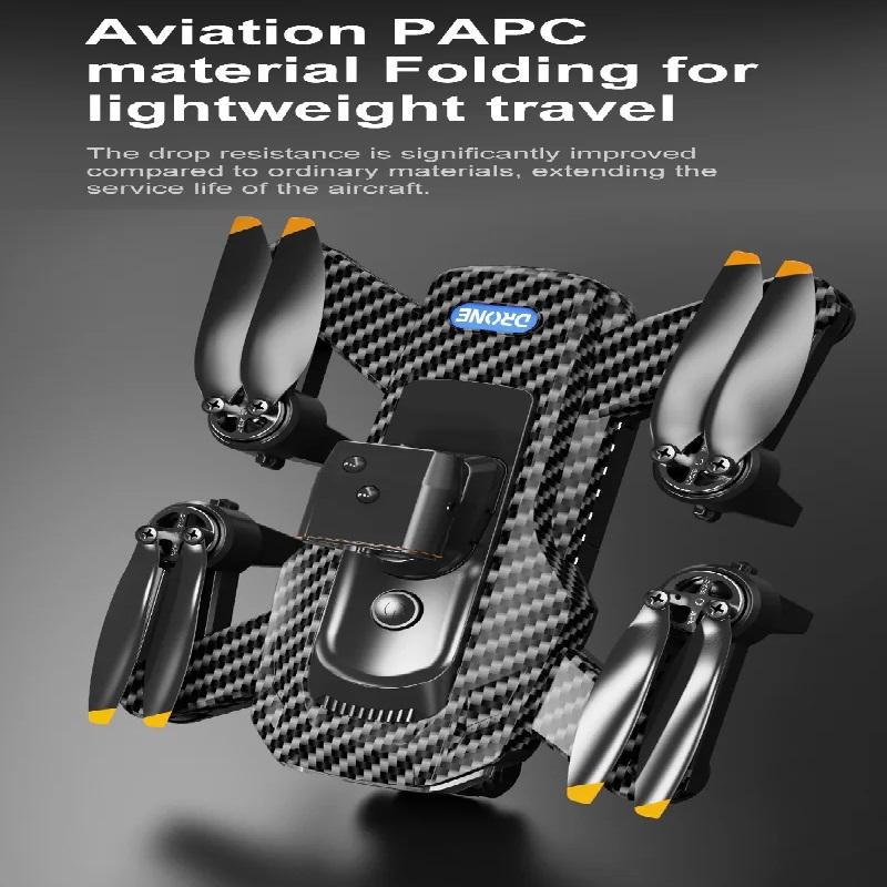 Foldable Mini Brushless Motor Drone, Quadcopter Remote Control Aircraft, High-definition Aerial Photography, Optical Flow Positioning