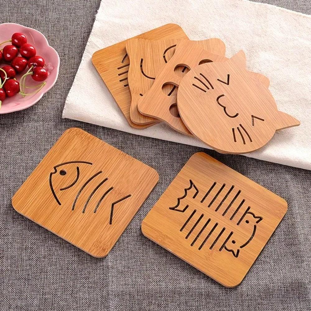 Universal Trivet Hot Pads Kitchen Heat Resistant Decor for Teapot Coffee Tea Cup