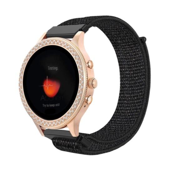 Replacement 18mm Nylon Woven Breathable Watch Band Wrist Strap for F-ossil Gen 4