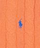 POLO RALPH LAUREN Cable Knit Cotton Sweater - Orange