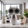Quiet Mini Handheld Fan Strong Wind Personal Cooling Fan Cartoon Owl Fan for 3000mAh Desktop Use