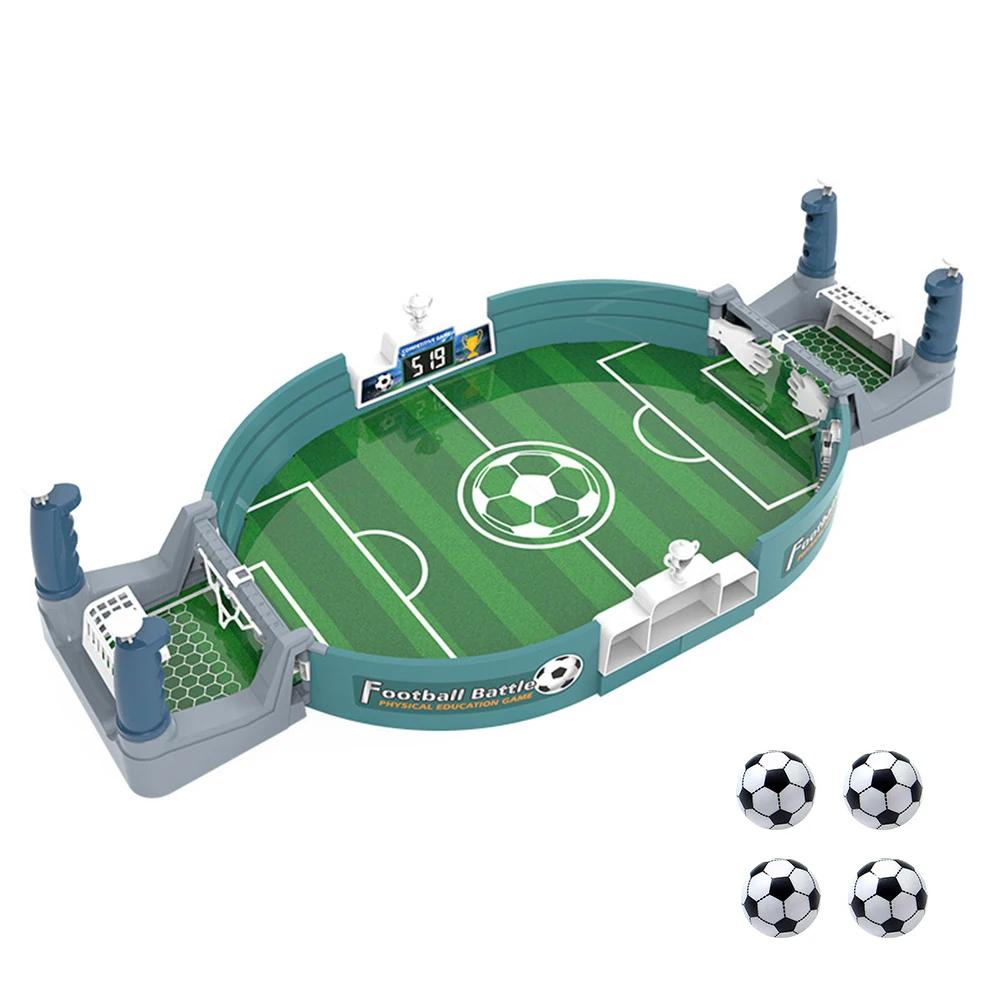 Interactive Table Football Board Game Parent-child Match Toy for Kids Mini Soccer Desktop Games Football Intellectual Toys Gifts