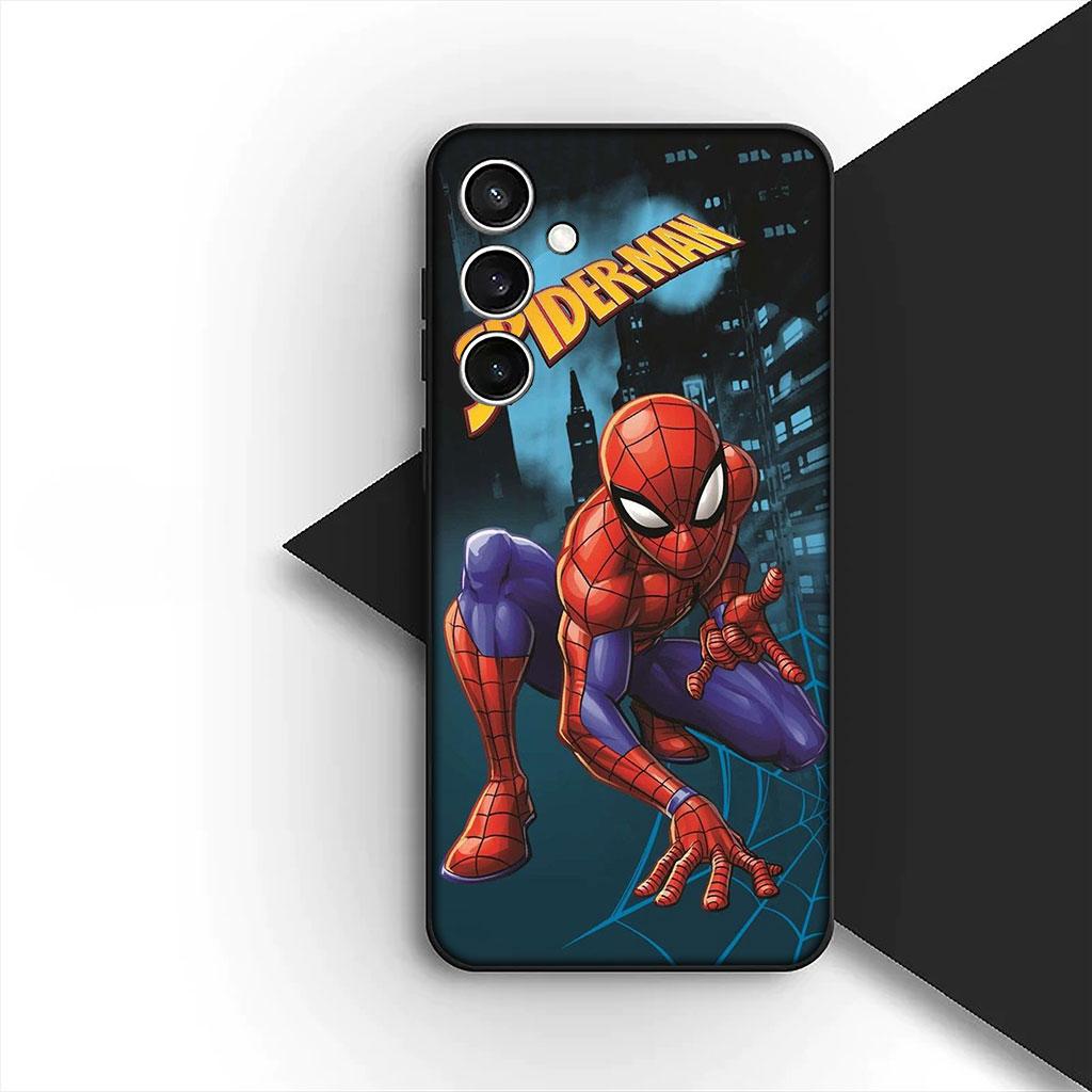 Phone Cover for Motorola Moto G86 G57 E14 E15 G14 G34 G35 G84 G24 A54 G15 Power E22 Casing Soft Case Spider Man Marve Spiderman