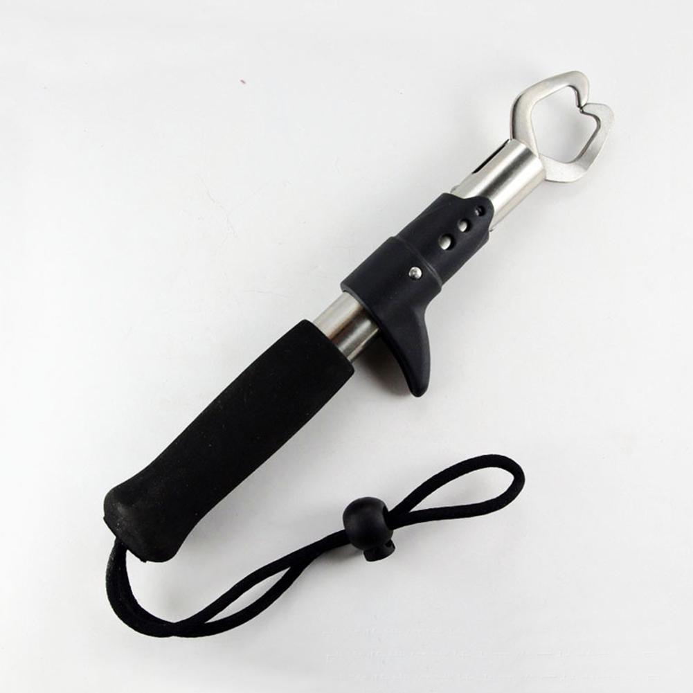 Stainless Steel Fish Grip Lure Clamp Controller Holder Fishing Lip Gripper