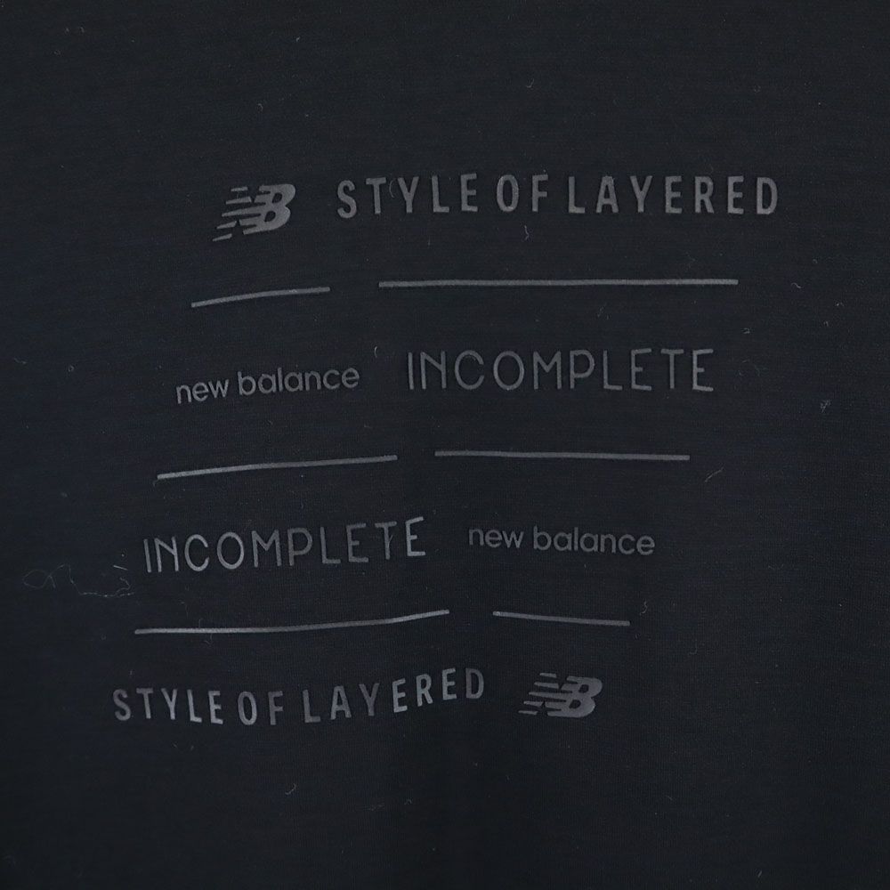 unused NEW BALANCE Five-quarter sleeve Long dress M black Women Used