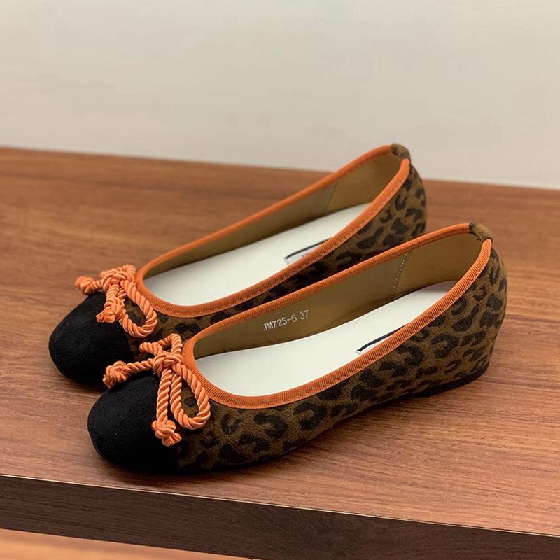 Fashion SUOJIALUN Spring New Brand Women Flat Shoes Fashion Round Toe Shallow Slip On Ballerina Ladies Elegant Outdoor Dress Boat Shoes