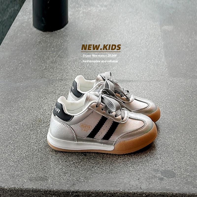 2025 Autumn New Students Children's Versatile Casual Shoes Girls Low-top Forrest Gump Shoes Boys Soft-soled Sports Shoes