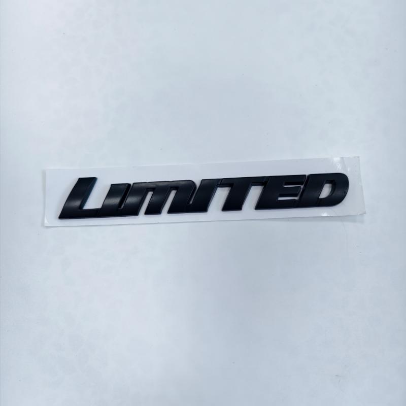 1pc Universal Car LIMITED Edition Emblem Car Body Decoration Sticker 3D Car Trunk Badge Sticker ABS Auto Exterior Accessories