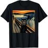 Μπλουζάκι The Scream Black Cat Munch με θέμα τον Εξπρεσιονισμό και την Καλλιτεχνική Φιγούρα