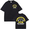 Powerhouse Gym Graphic T-shirts Olympia Fitness Exercise Short Sleeve T-shirts Men Women Fashion Casual 100% Cotton T-shirt Tops