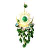 Boho Sun Moon Crystal Suncatcher, Hanging Garden Suncatchers, Sun Crystal Decoration for Window & Garden, Decorative Hanging Ornament