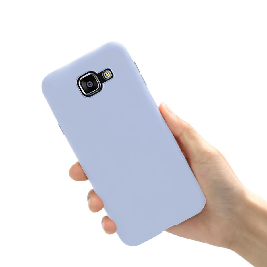 For Samsung A5 2016 2017 Case Soft Colored Silicone Phone Case for Samsung Galaxy A 5 A5 2016 2017 A510F A520F Cover Fundas Case