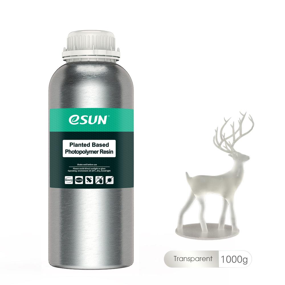 eSUN Plant_based Rapid Resin 405nm LCD UV_Curing Resin Material Low Odor High Toughness Quick