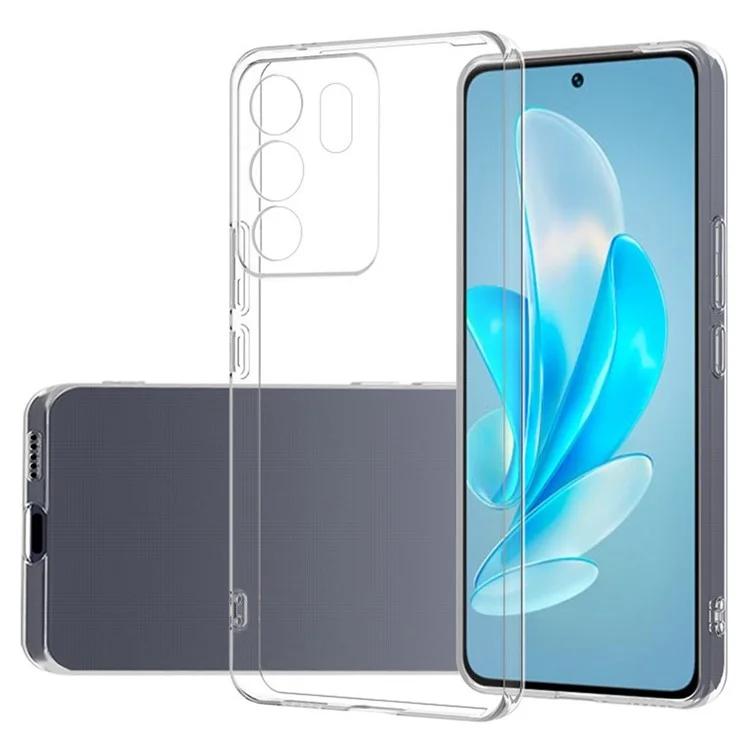 

Для vivo V30 Lite 5G чехол кристально чистый гибкий TPU чехол для мобильного телефона