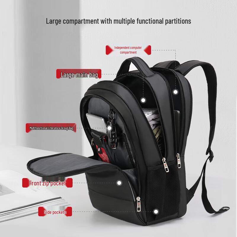 CROSSGEAR 17.3-inch Business Travel Laptop Backpack