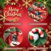 Yuletide Background Star Decorations Festive Backdrop Holiday Banner Gold Lettering Christmas Decor Display For Home Decoration