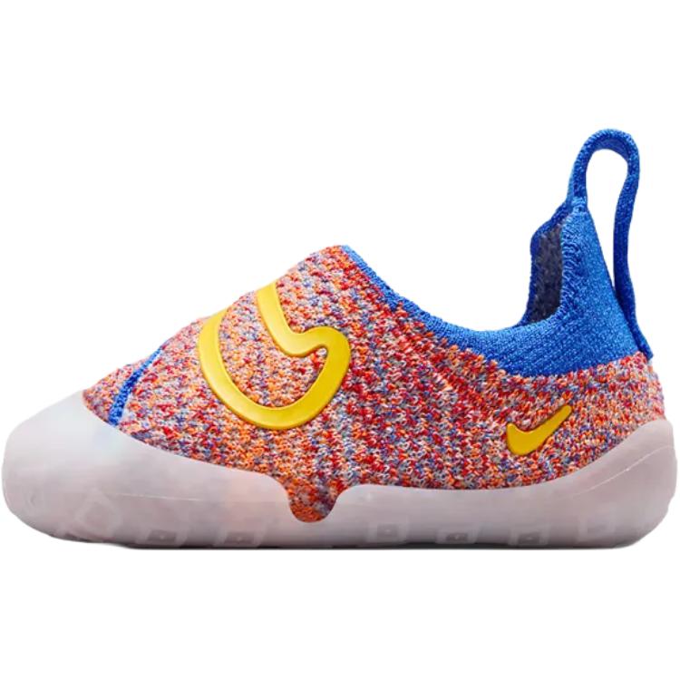 Nike Swoosh 1 Low top Toddler Shoes Bright Orange Infant And Toddler FB3244-406 18.5