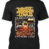 2025 New Napalm Death Grinding Heavy Metal T-shirt Cotton Round Neck Street Hip-hop Style Top Retro Comfortable Street T-shirt