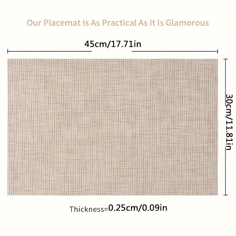 

1 плетеная салфетка в шикарном скандинавском стиле — отлично подходит для использования в отелях и кафе, служит как подставка под стол, подставка под стакан и подставка под миску Pack of 1