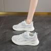 Stepping on shit soft sole black dad shoes women's summer new breathable light not tired feet work shoes non-slip sneakers