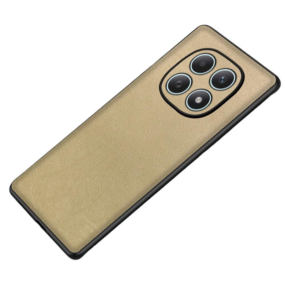Phone Case For Xiaomi Poco M8 5G/Redmi Note 15 5G (Global)/15 4G (Global) Silk-Textured PU Leather Coated PC TPU Protective Phone Back Cover