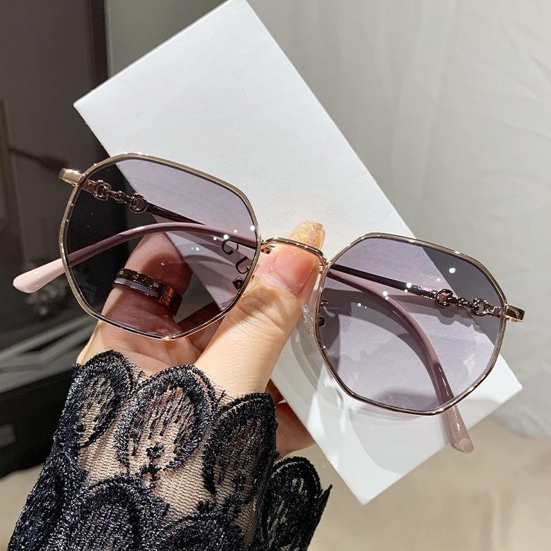 Anti-Blue Light Student Model Stylish Korean-Style Progressive Color-Changing Glasses For Both Men And Women 7752