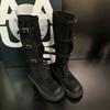 Thick-soled Retro Niche Fashion Boots Women's Autumn New Round Head Belt Buckle Western Cowboy Comfortable Boots Tide