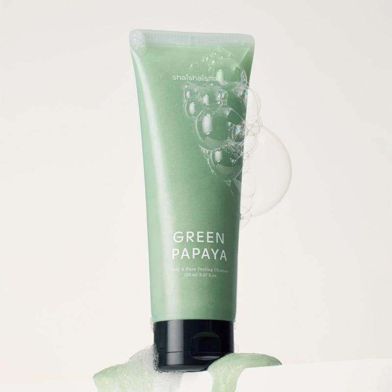 shaishaishai Green Papaya Body & Face Peeling Cleanser 150ml