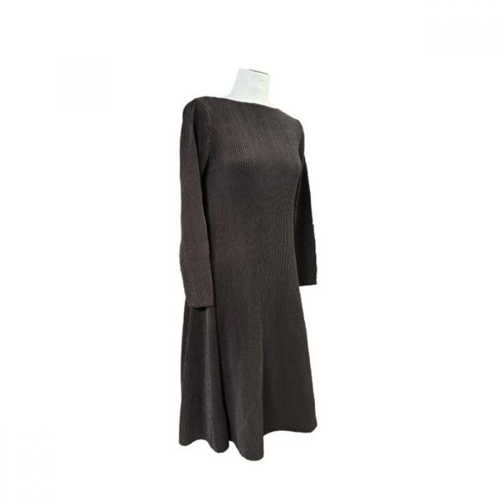 Specchio Long Sleeve Dress Boat Neck 452 544