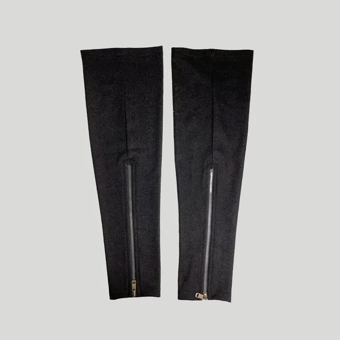 BACK ZIP LEG WARMER
