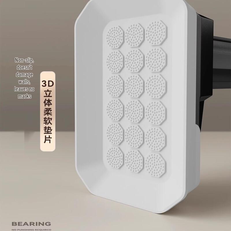 Gaobei L-Shaped Extendable Shower Curtain Rod, Gunmetal Gray