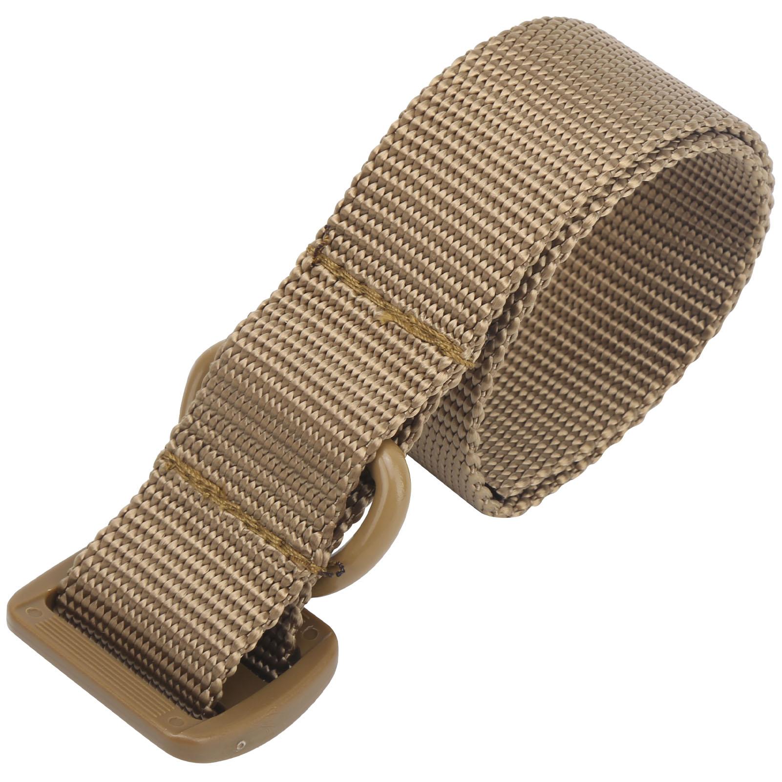 

Outdoor Adjustable Nylon Safety Hanging Strap Multifunction Webbing Belt with D Ring хакі