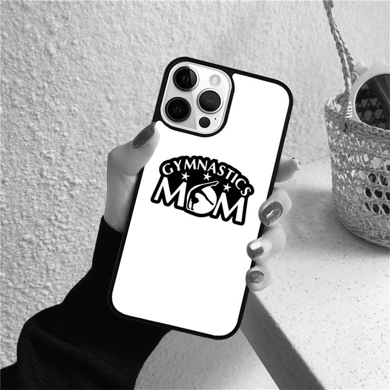 Gymnast Silhouette Phone Case for iPhone 17 Air 16 Coque 15 14 12 13 PLUS 11 PRO MAX Back Cover Fundas Shell