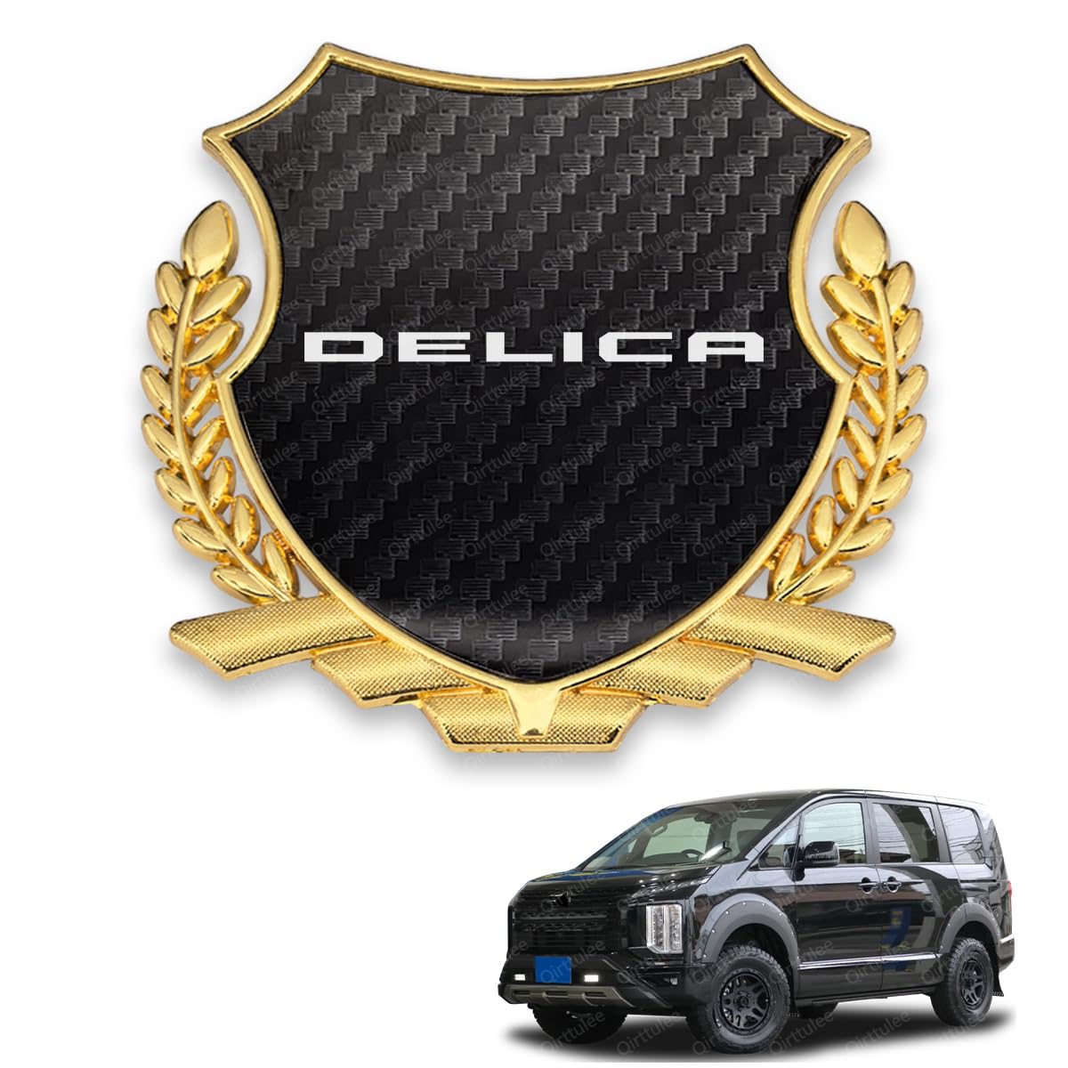 

Делика Авто Металл Делика Делика Д5 Февраль 2019 Наклейка на автомобиль Логотип автомобиля Декоративная наклейка Эмблема из волокна, Эмблема, Мини, Д5, - Подарок, Декаль, (углерод