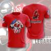 Maglietta da Calcio Uomo Stampa 3D Bandiera Americana Grafica Crepata Manica Corta Magliette Tifoso Squadra NFL Top Sportivi Casual Estivi Girocollo Camicie per Uso Quotidiano