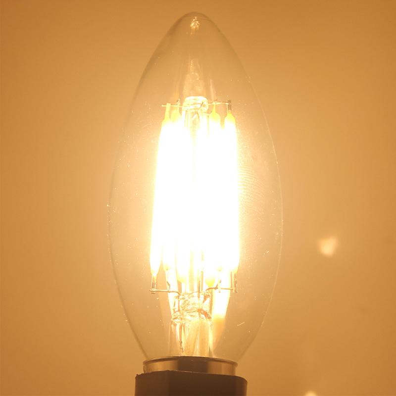 E14 LED Filament Bulb Retro Edison Glass Bulb for Home Ceilling Decoration C35/C35L/G45