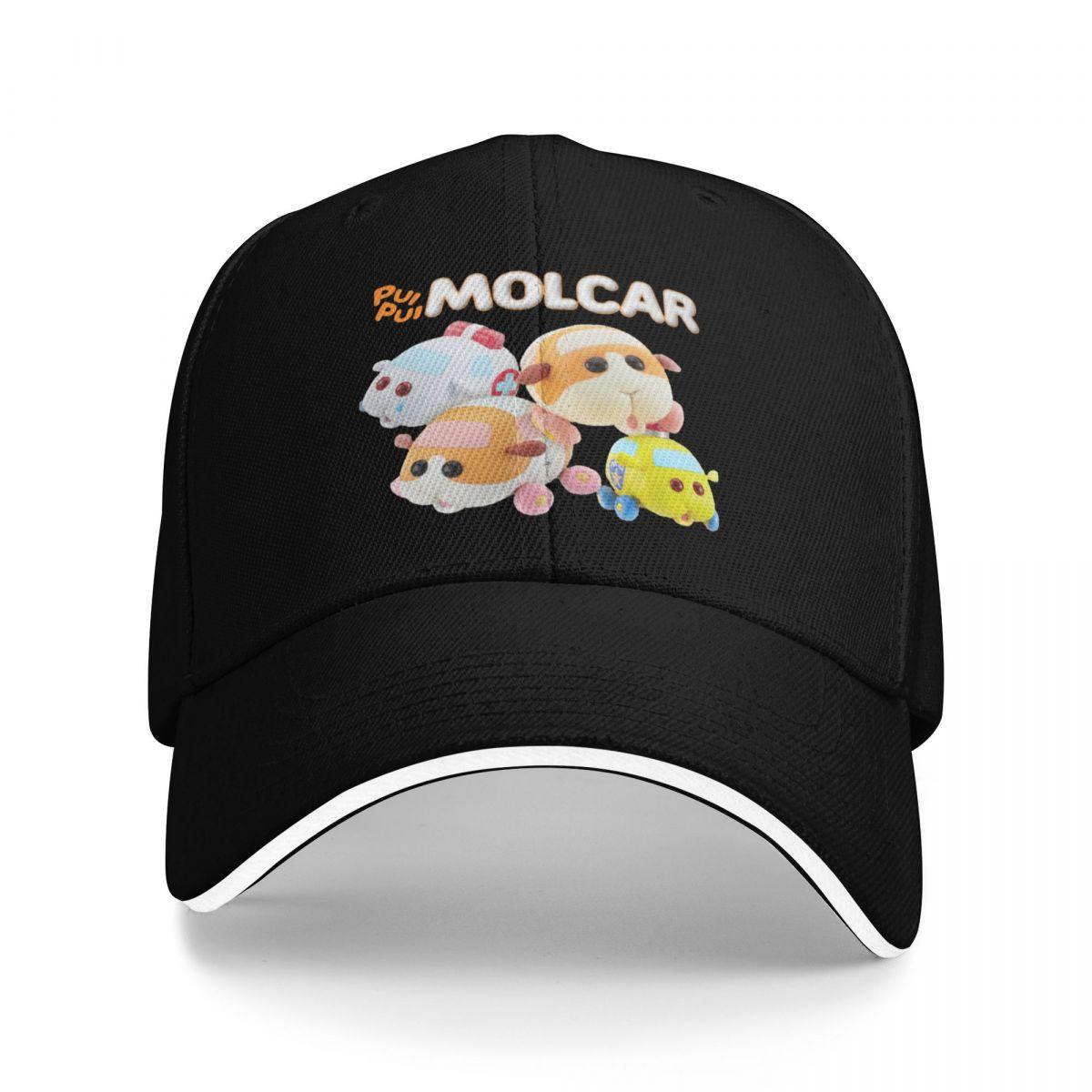 

Baseball Caps Zombie Molcar Pui Pui Molcar Cute Customized Female Male Outdoor Summer Caps One Size