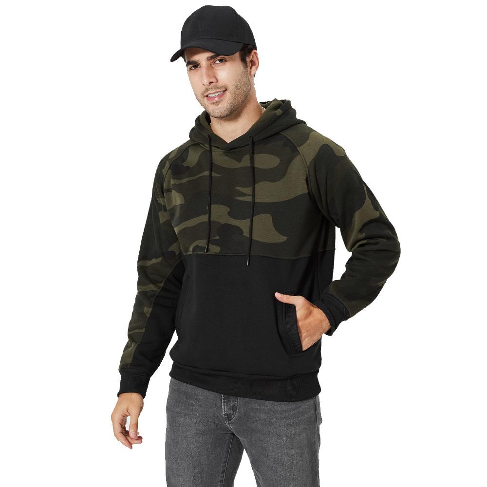 camo sweat jacket